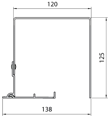 System 120 Unterputz
